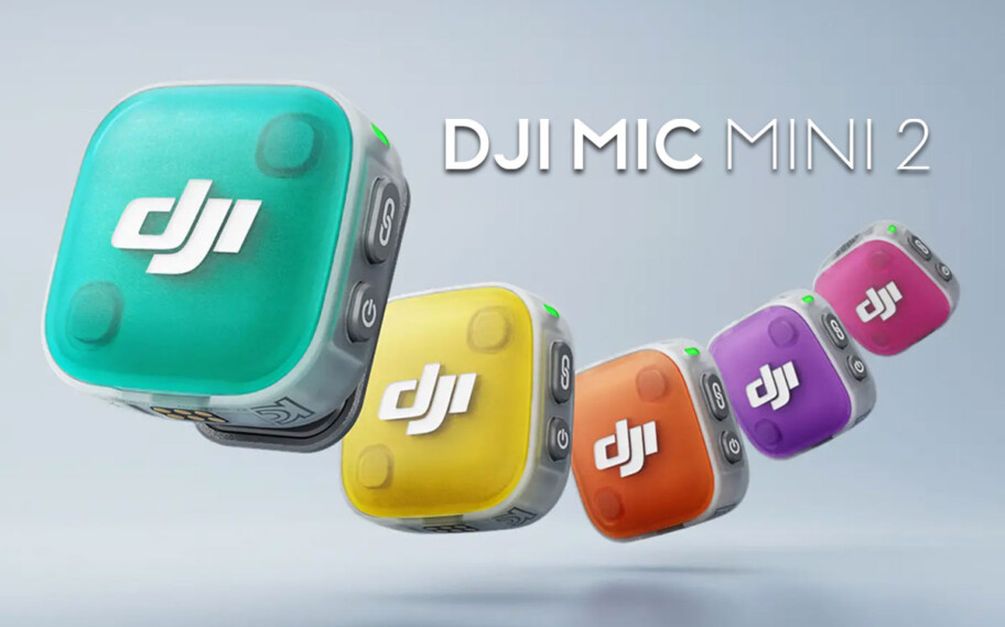 Los micrófonos DJI Mic Mini 2 son personalizables con infinitas combinaciones