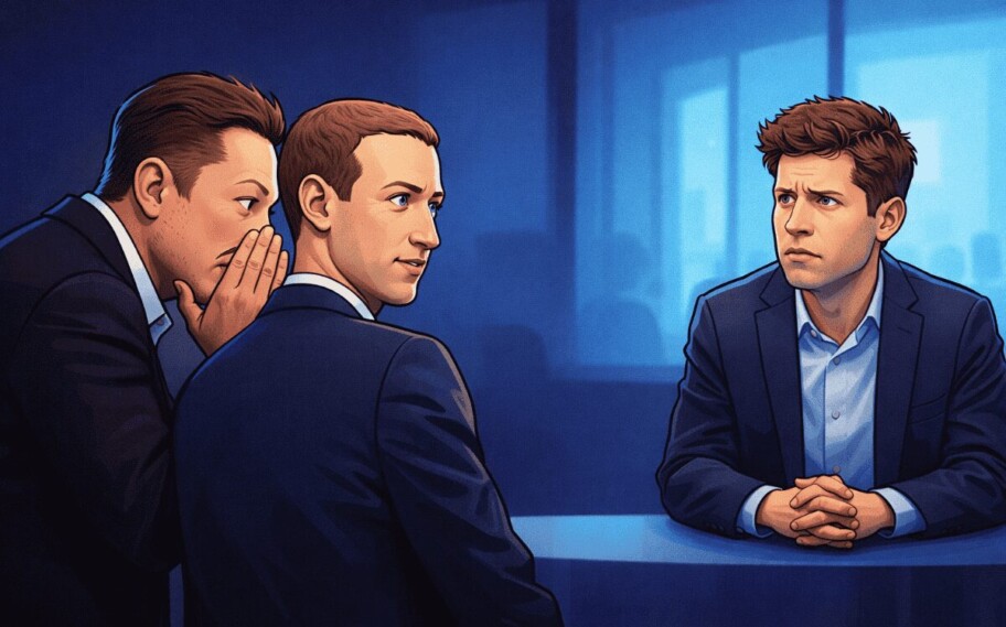 OpenAI acusa a Elon Musk y Mark Zuckerberg de realizar ataques coordinados contra la empresa