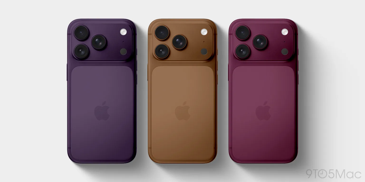 Rumor indica que el principal cambio de diseño del iPhone 18 serán nuevos colores