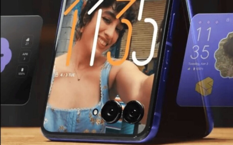 Se filtran imágenes oficiales del nuevo celular Motorola 70 Razr Ultra