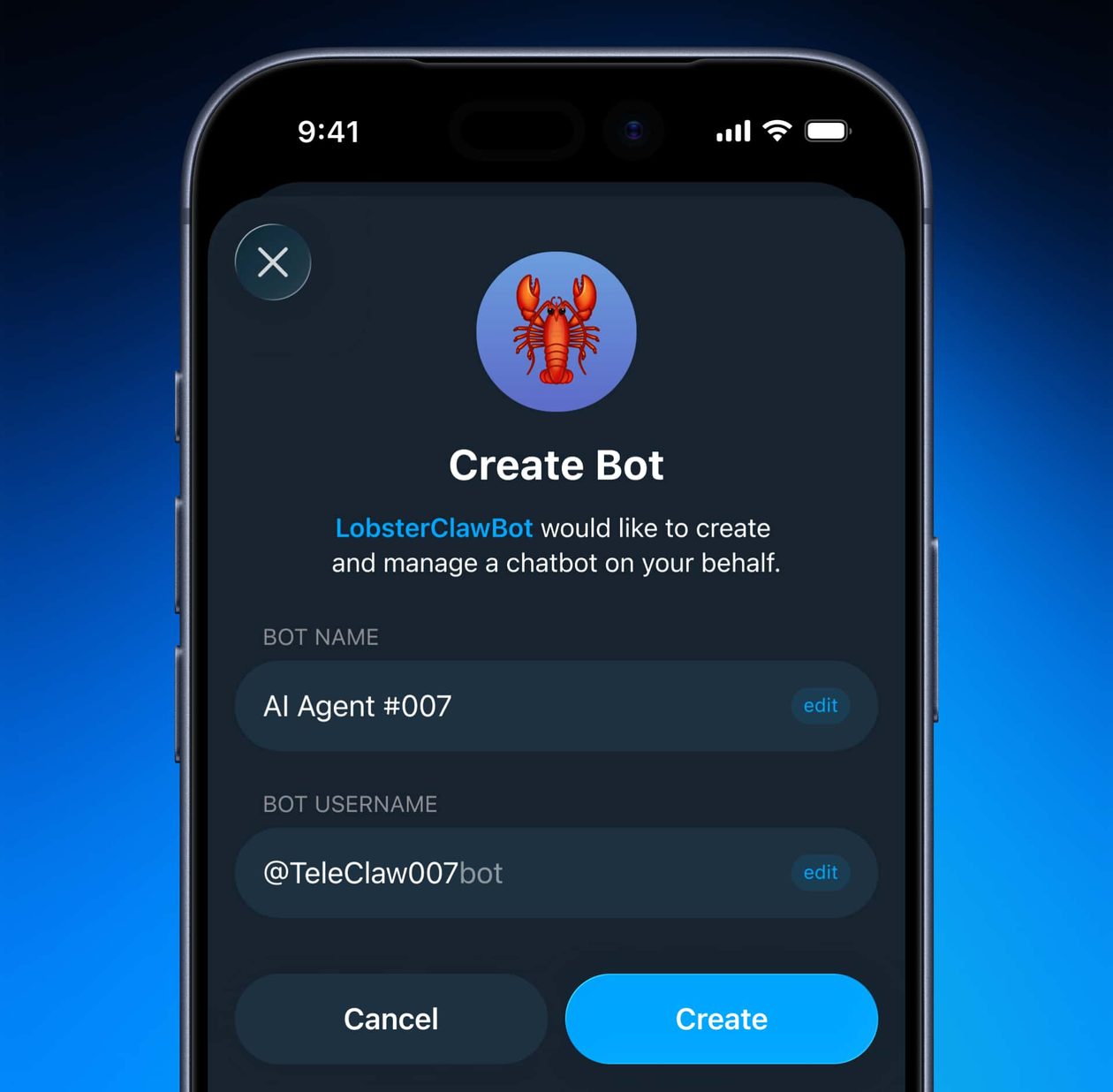 Bots de IA del agente de Telegram