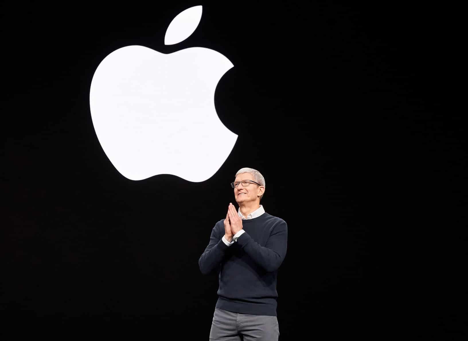 Tim Cook en el discurso de apertura del evento especial "es hora del espectáculo"