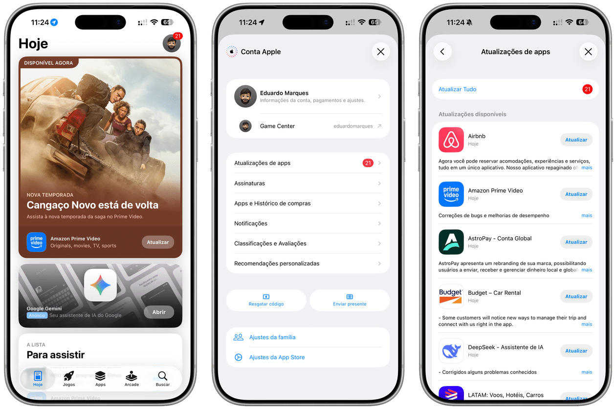 Actualizar aplicaciones en la App Store
