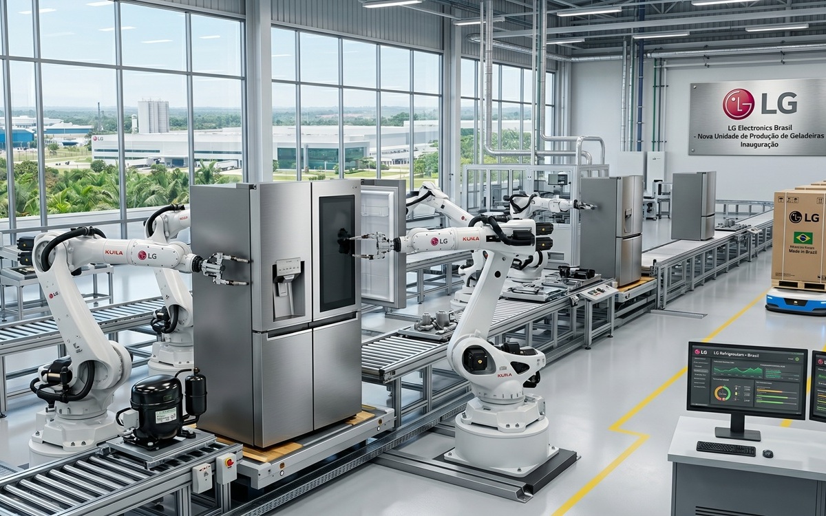 LG programa apertura de nueva fábrica de refrigeradores en Brasil para julio