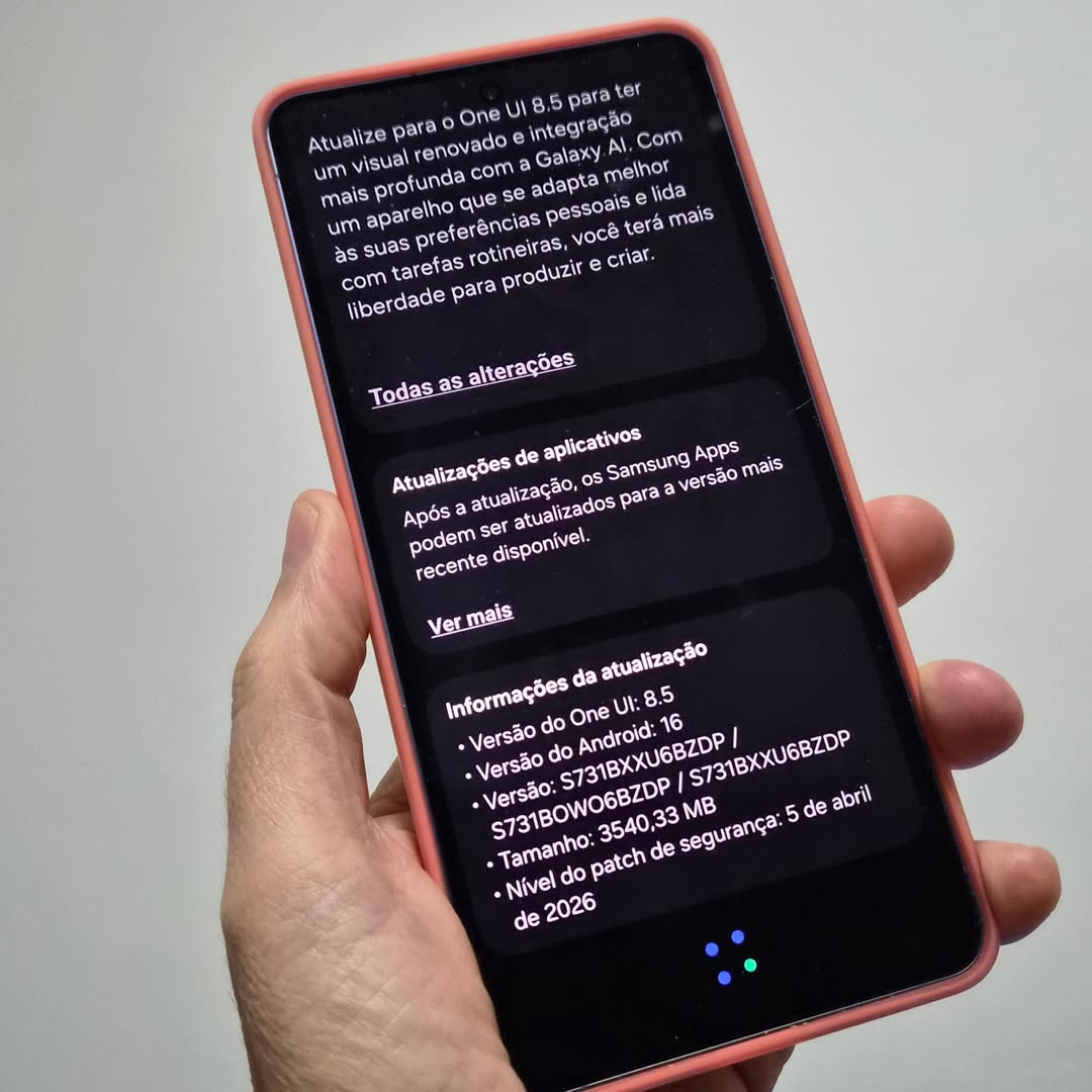 OneUI 8.5 llega para la línea Samsung Galaxy S25 en Brasil; ver noticias