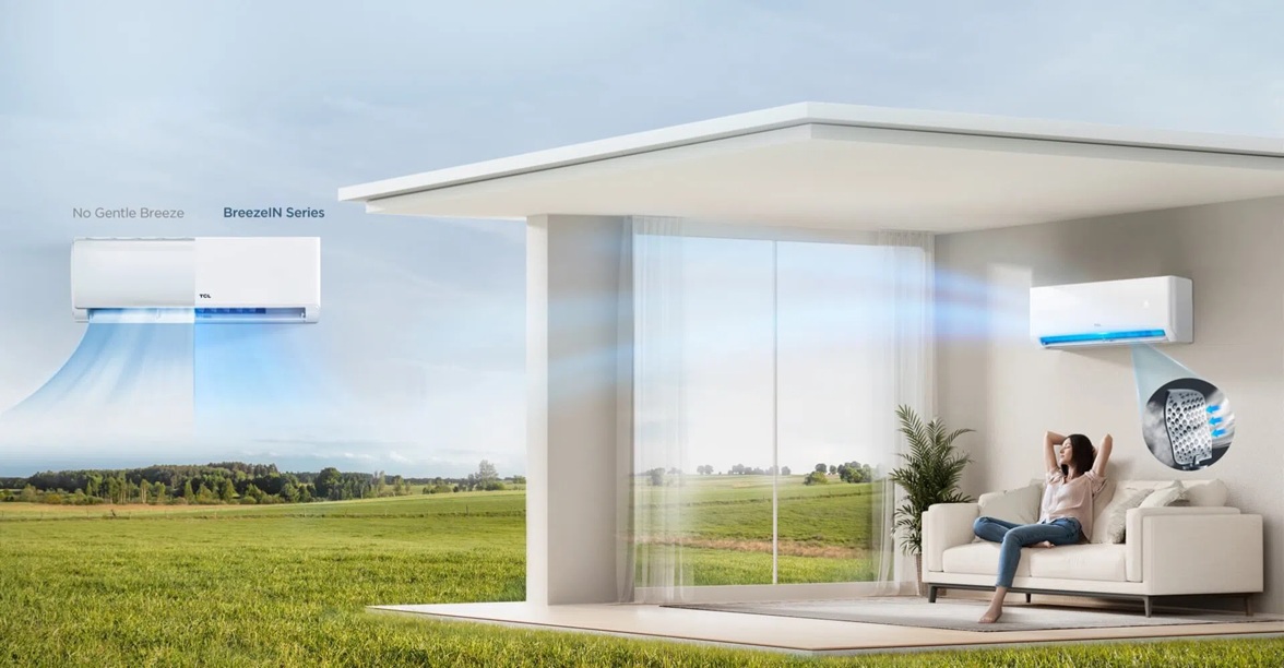 TCL lanza aire acondicionado BreezeIN AI con tecnología avanzada de IA