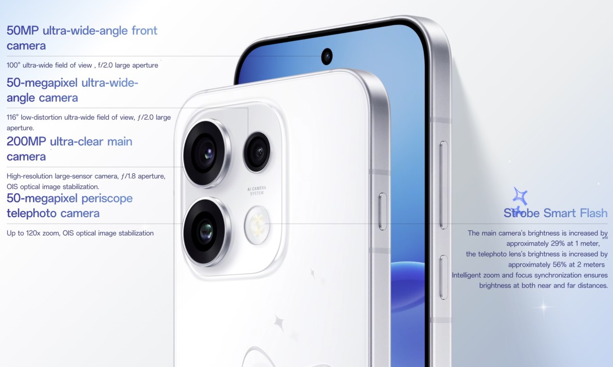 Oppo Reno16 Pro y Reno16 se vuelven oficiales con cámara trasera de 200MP