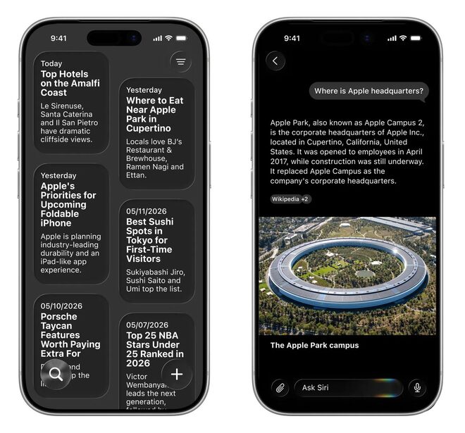 nuevo siri IA Apple, Siri, IA
