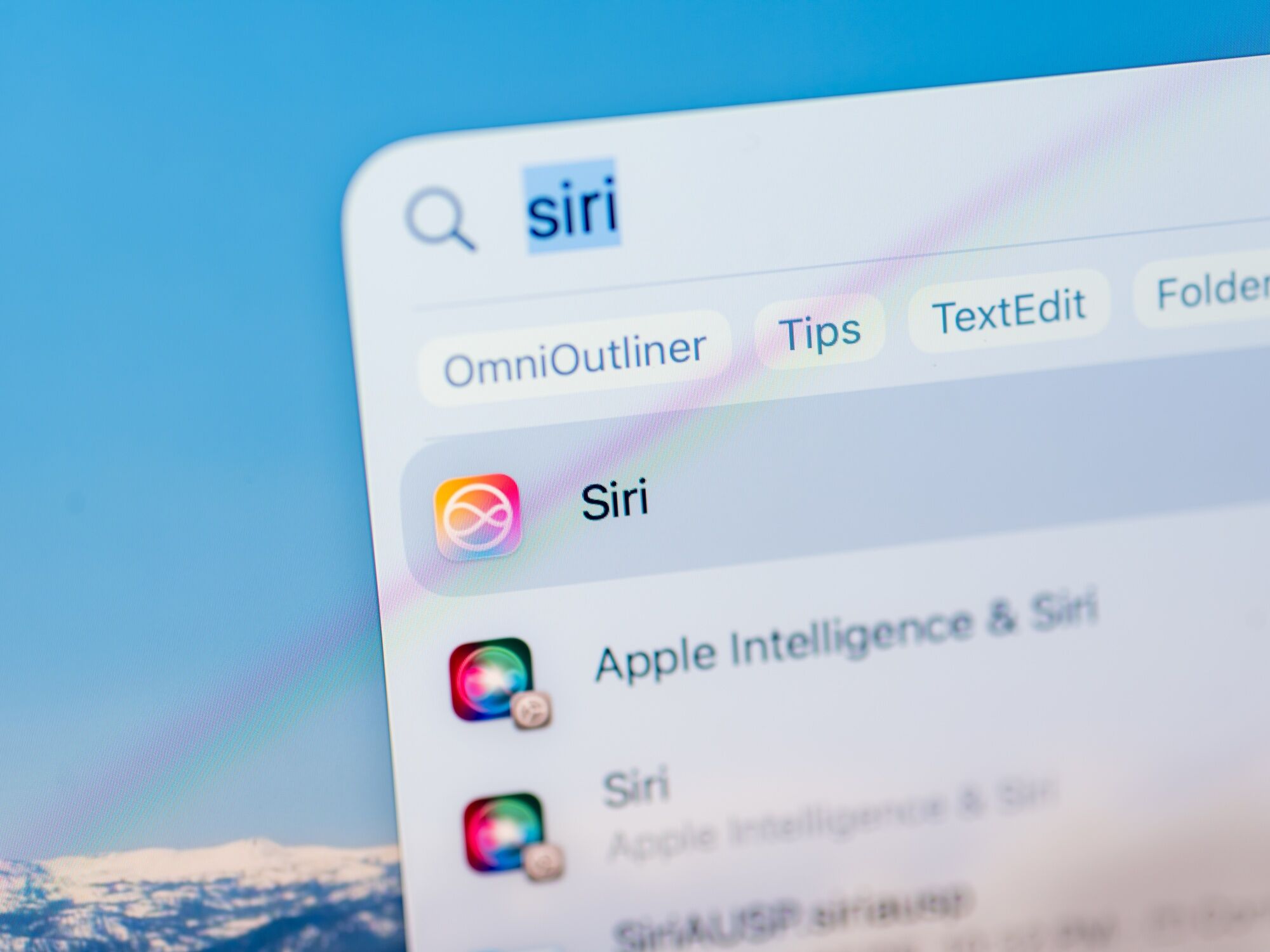 Siri en macOS
