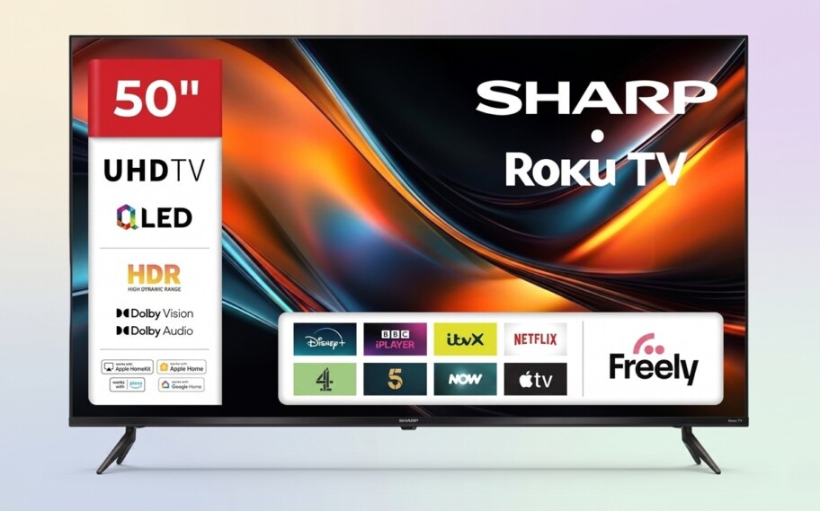 El nuevo QLED Smart TV de Sharp pretende rivalizar con TCL en el mercado de televisores asequibles