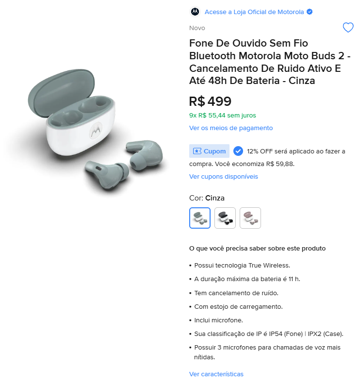 Motorola lanza los auriculares Moto Buds 2 Plus y Moto Buds 2 en Brasil