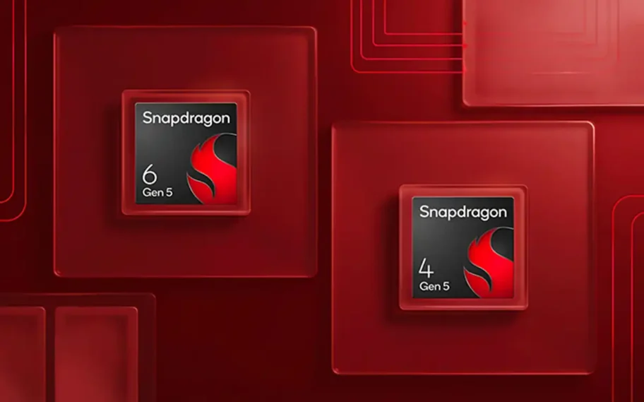 Plataforma móvil Snapdragon® 6 Gen 5 y plataforma móvil Snapdragon® 4 Gen 5