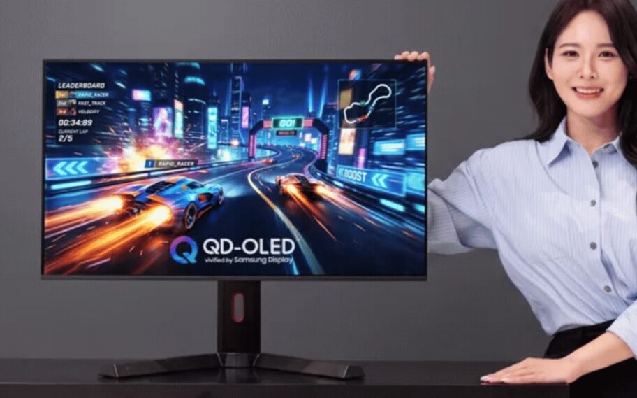 Samsung apuesta por el panel QD-OLED 4K/360 Hz con modo dual para 680 Hz en FHD