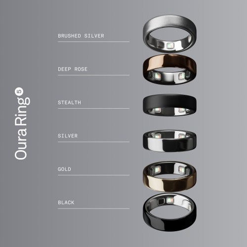 Oura Ring 5 anunciado con diseño delgado, sensores actualizados y monitoreo de presión arterial