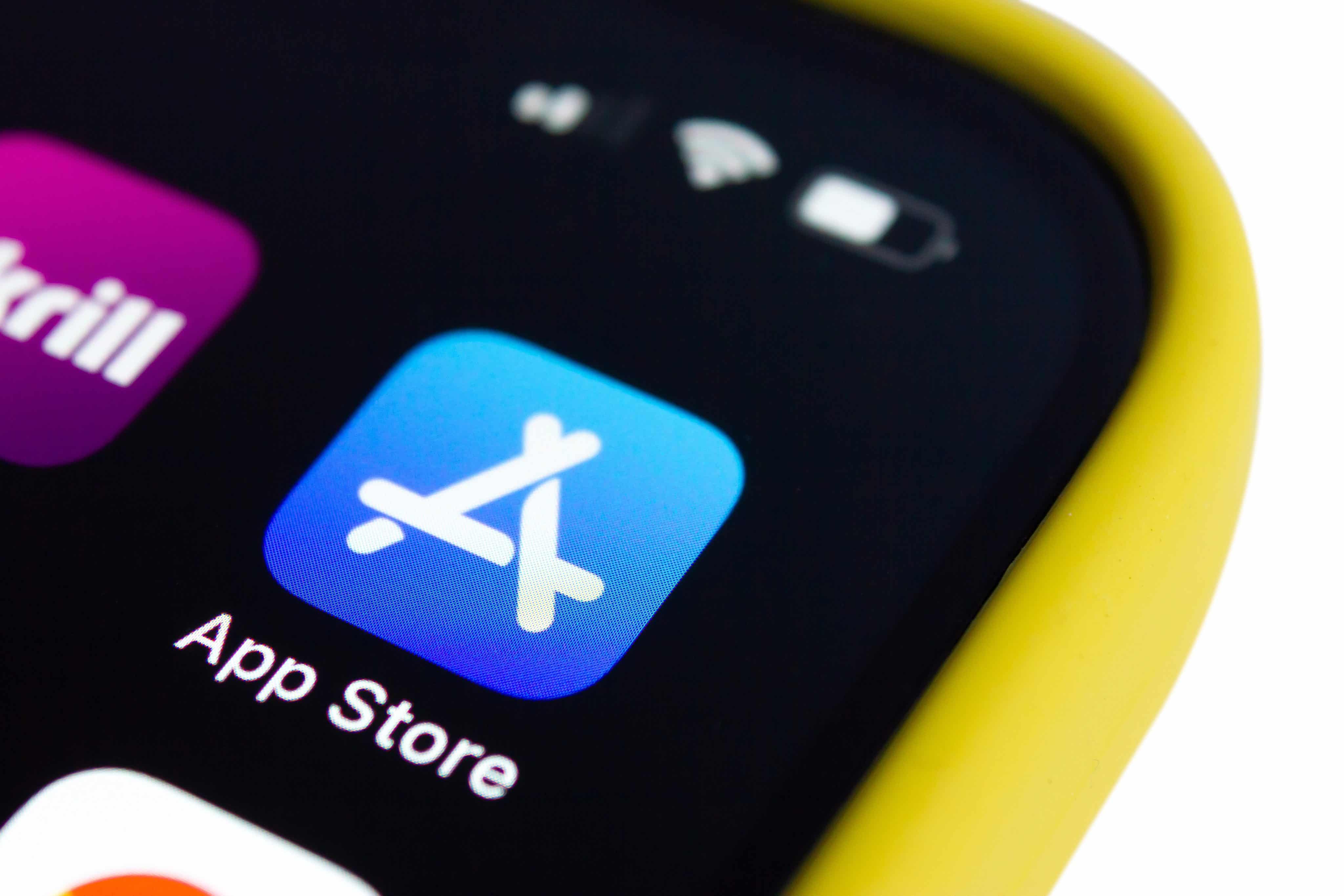 Icono de la App Store en iPhone