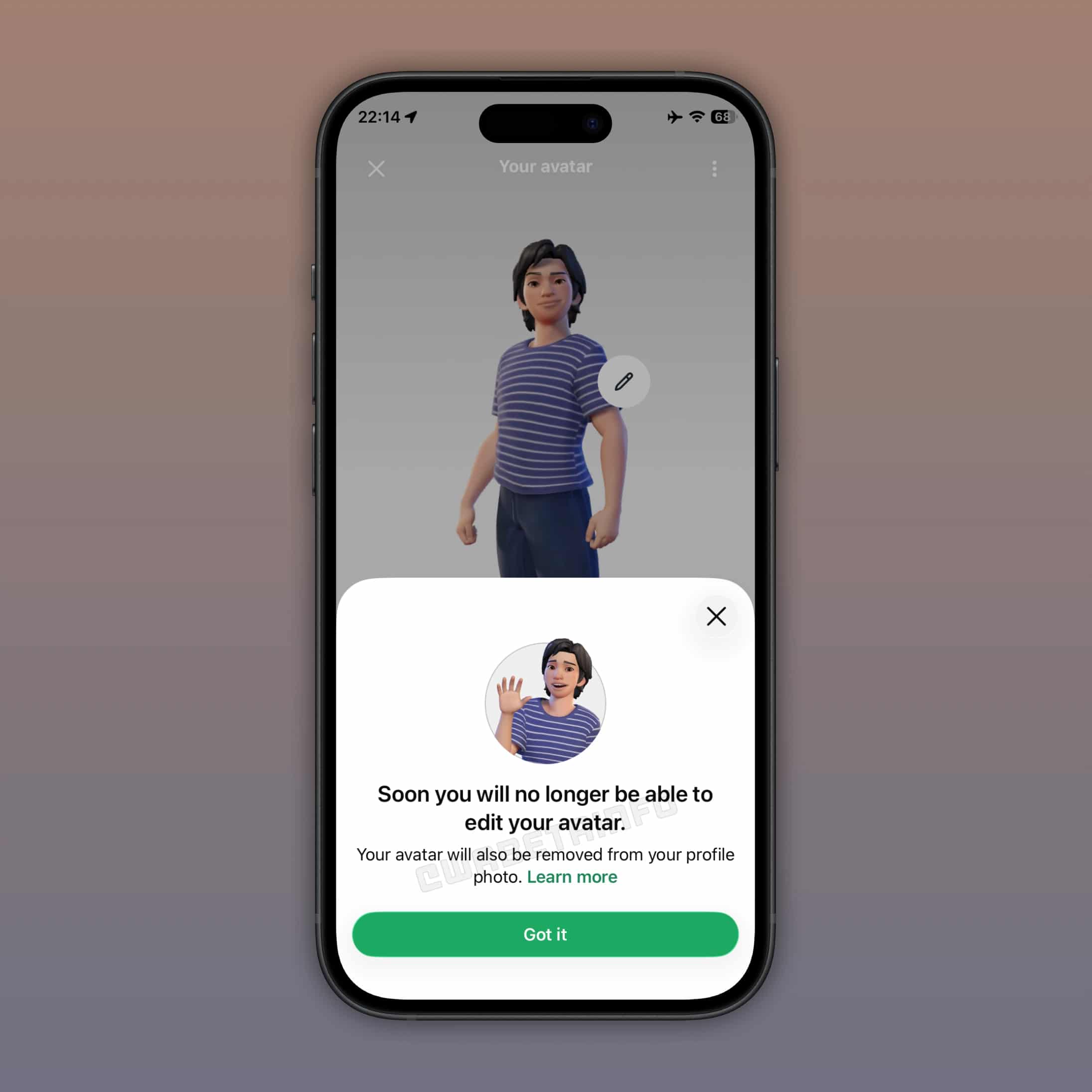 Fin de los avatares de iOS