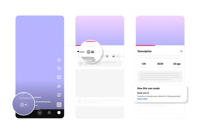 YouTube detectará y etiquetará contenidos creados por inteligencia artificial