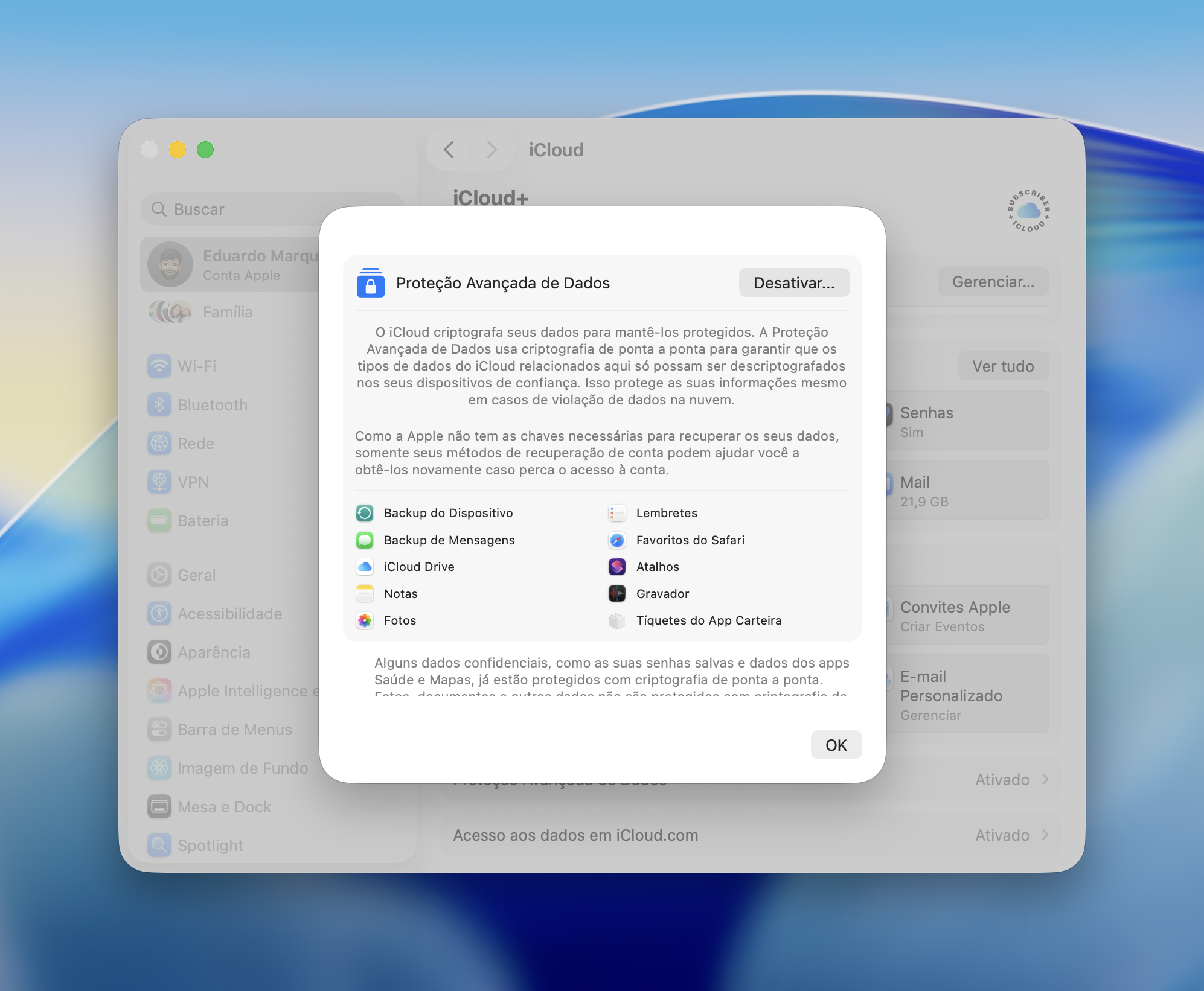 Protección de datos avanzada en Mac