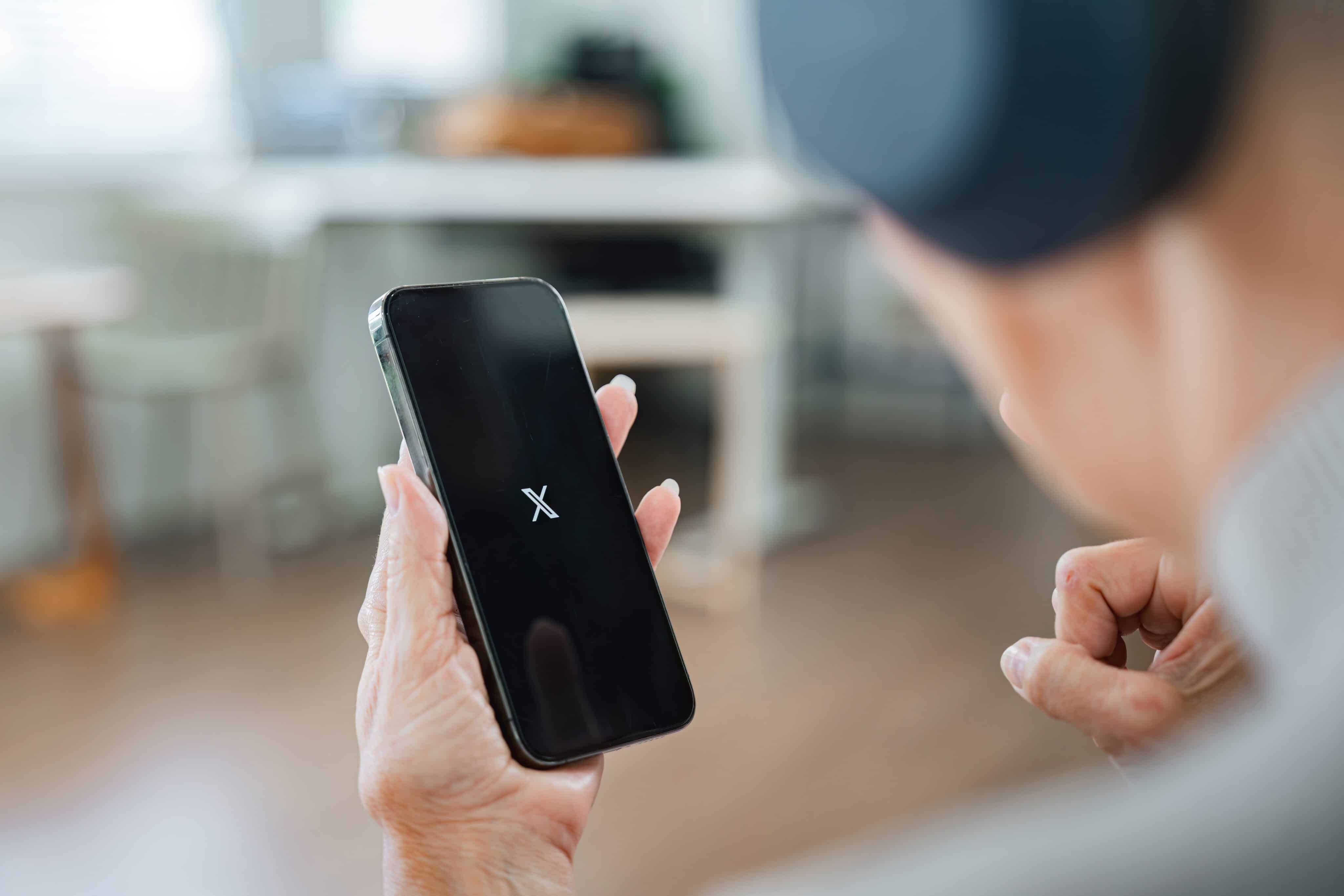 X en iPhone