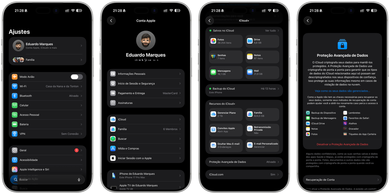 Protección de datos avanzada en iPhone