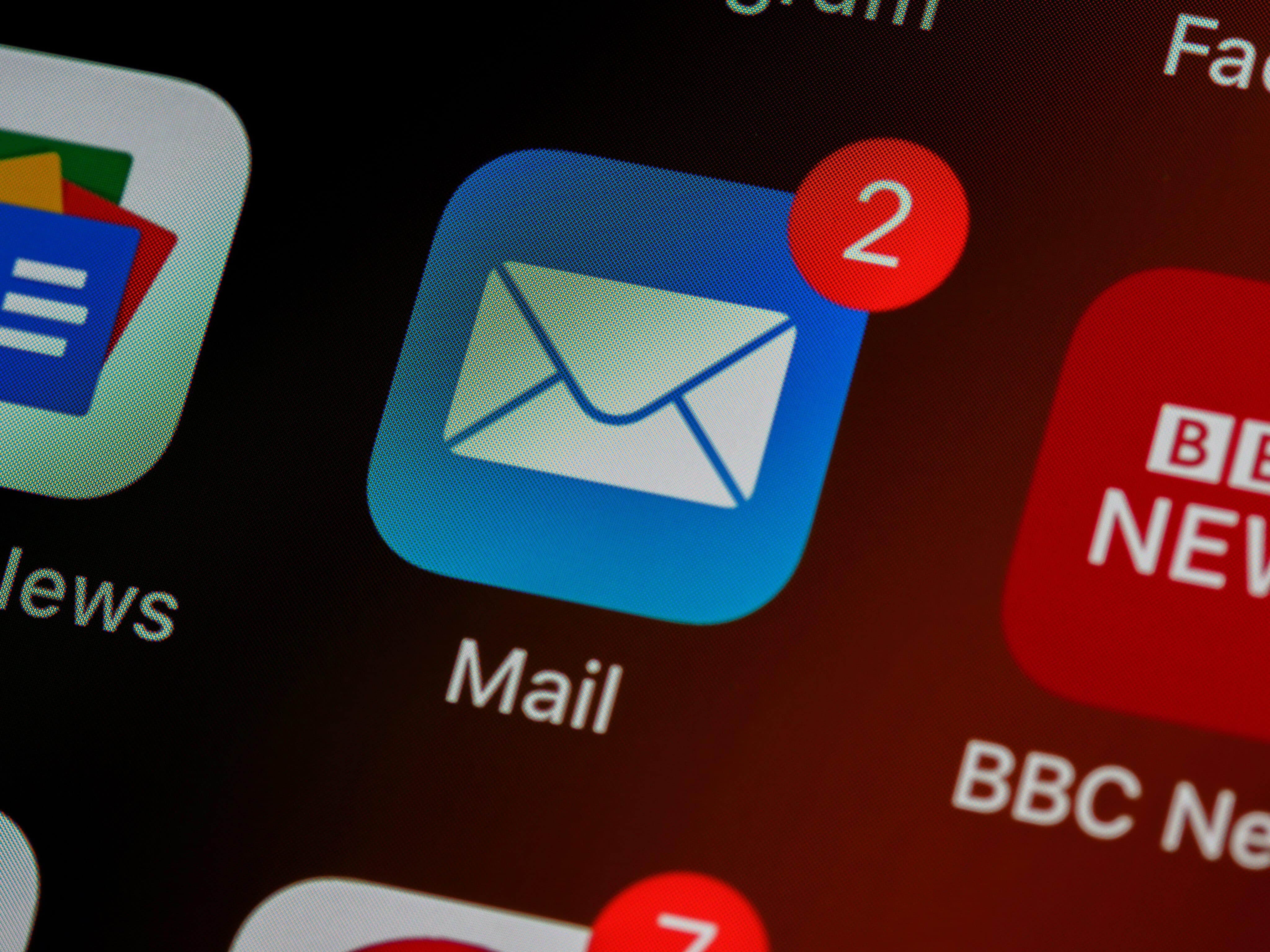 Ícono de la aplicación de correo para iOS/iPadOS
