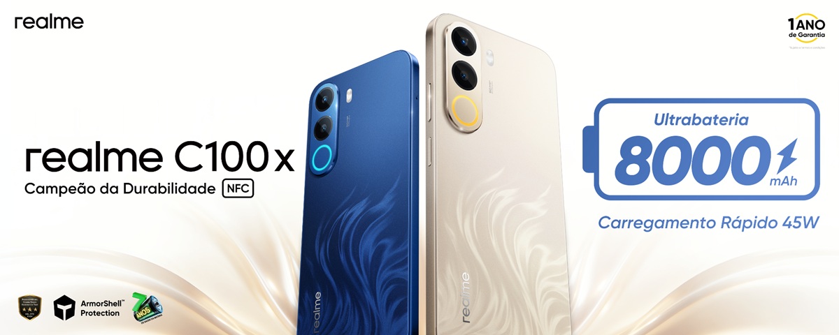 El celular Realme C100x quiere ser el nuevo campeón de durabilidad con batería de 8000mAh