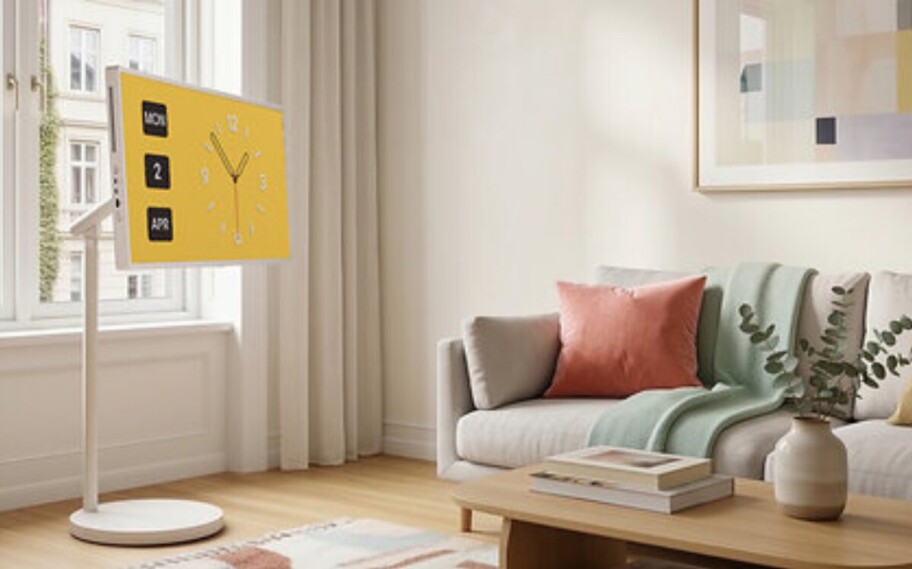 LG lanza pantalla 32K 4K" con batería y ruedas para usar en cualquier lugar de la casa