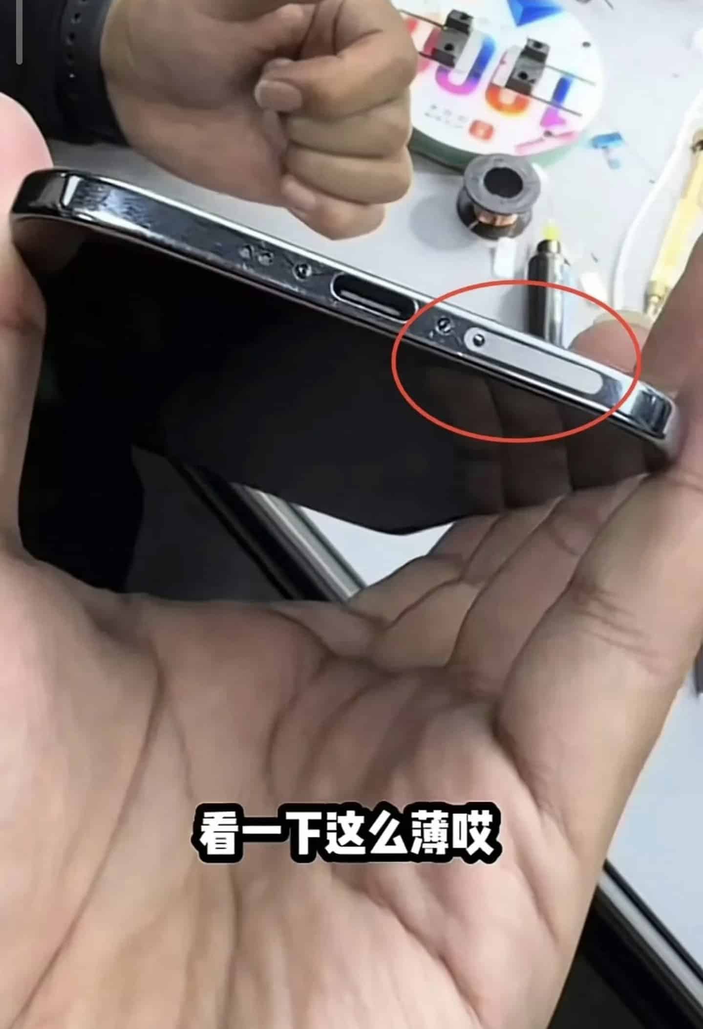 iPhone aire modificado