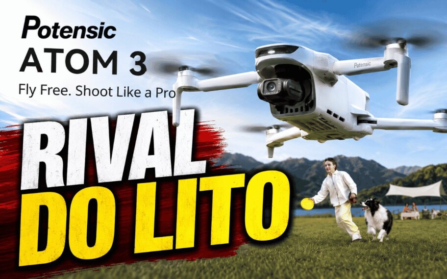 Se anuncia el dron Potensic ATOM 3 para competir con los modelos DJI Lito