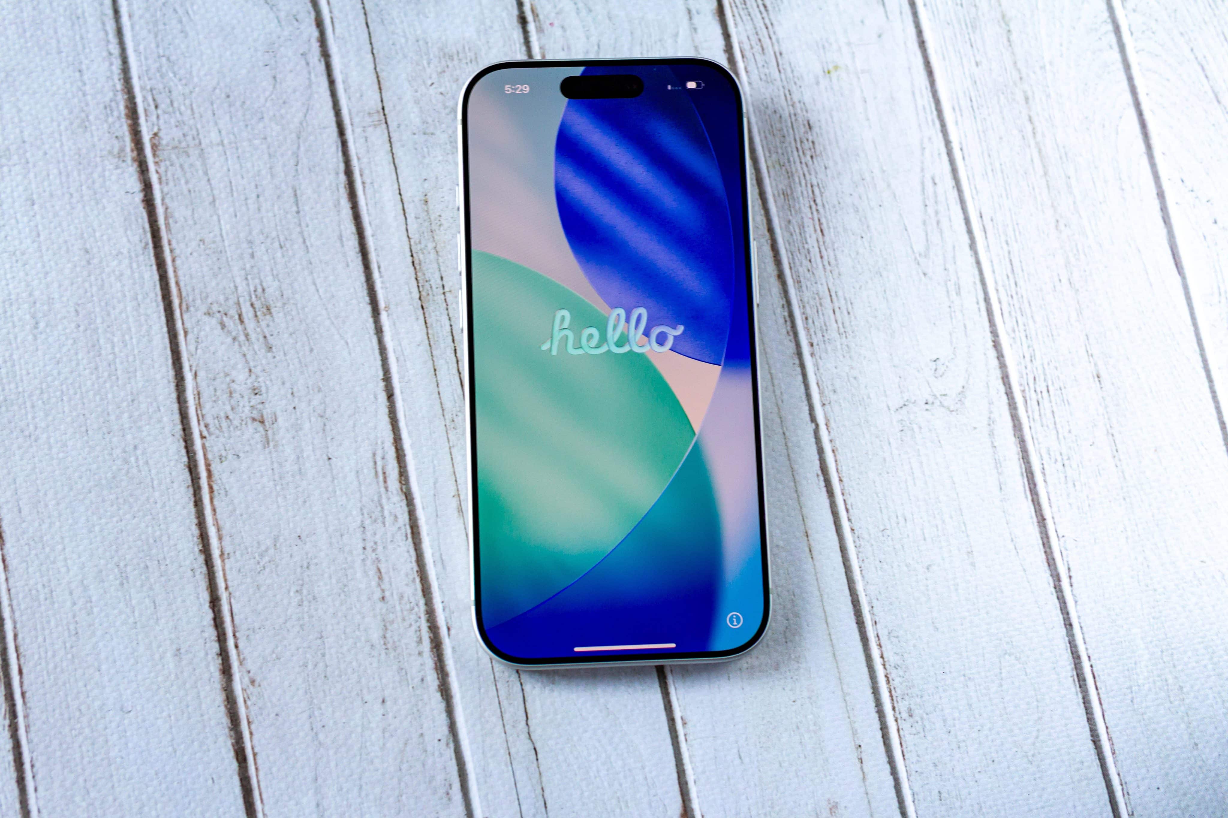 pantalla del iPhone