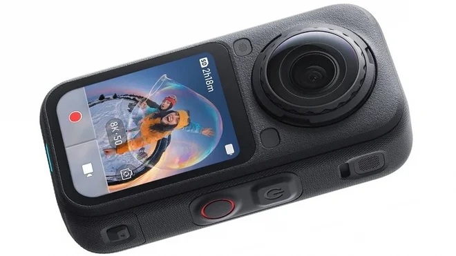 Insta360 X6 debería ser más pequeña y liviana con grabación de 8K a 50 FPS
