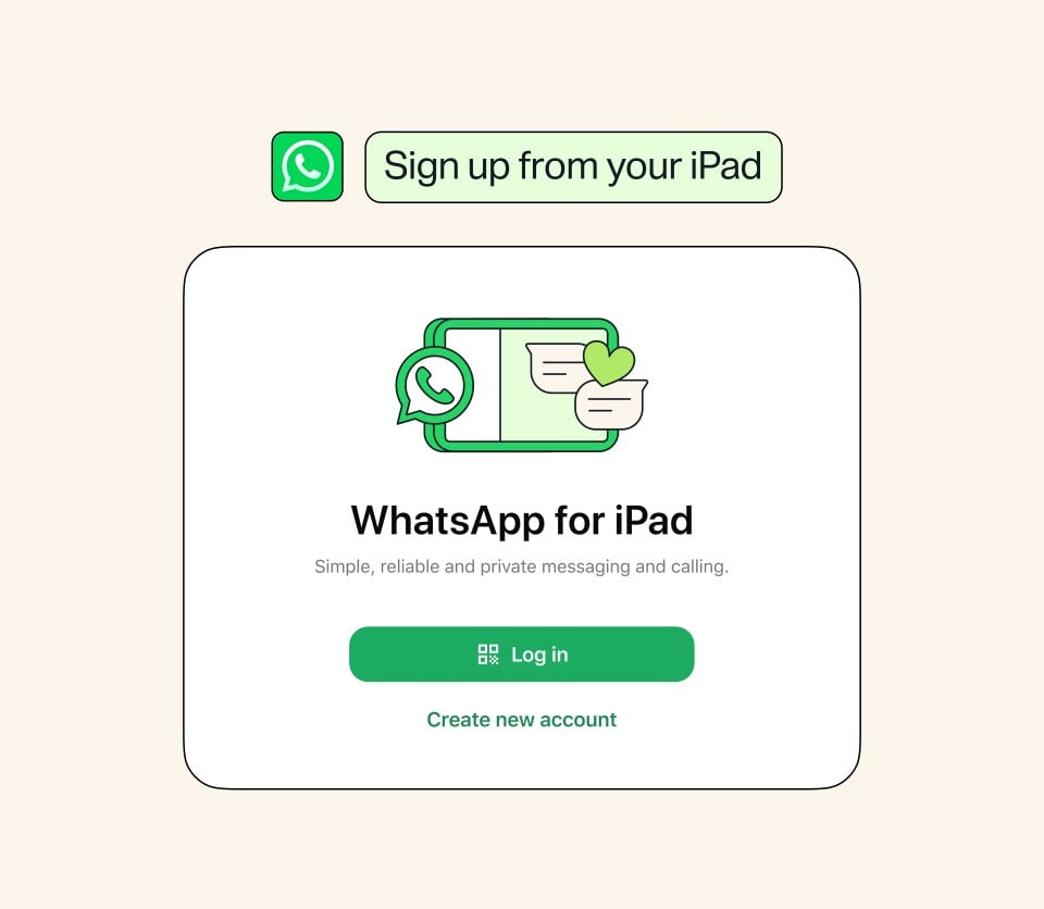 Nuevas funciones de WhatsApp para iPad