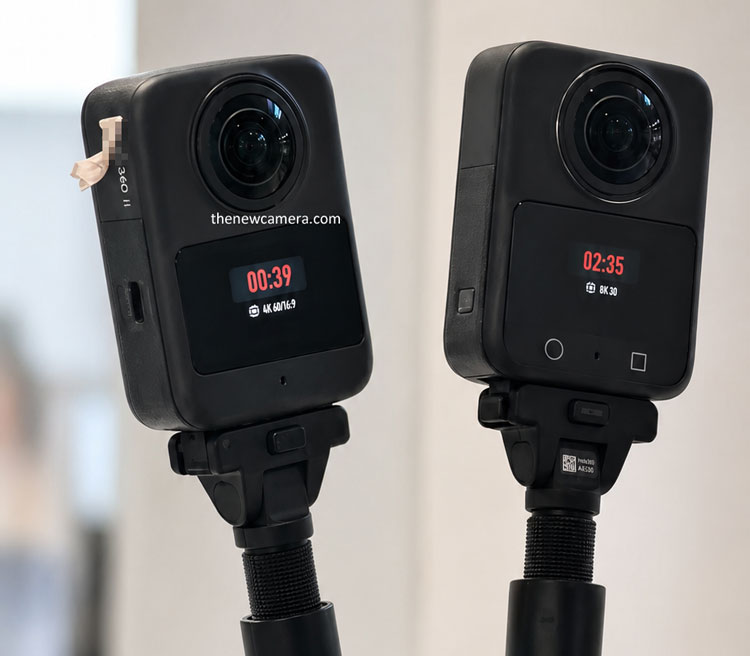 La cámara DJI OSMO 360 II debería admitir el reemplazo de lentes