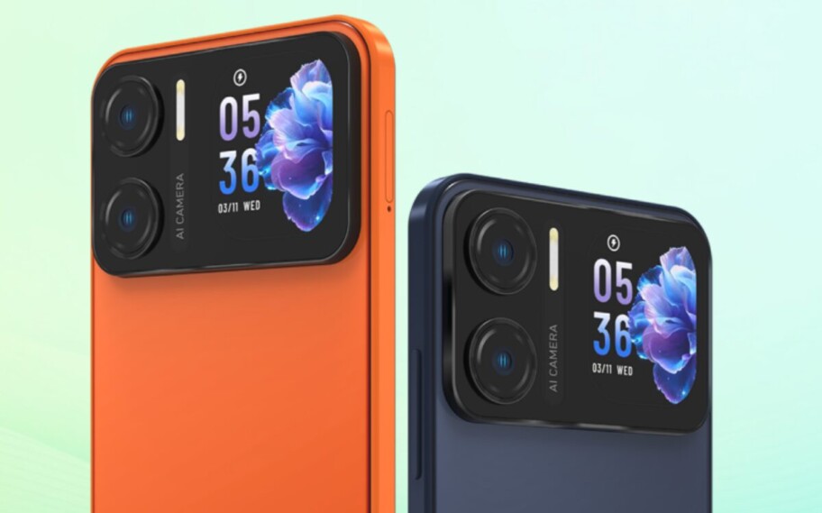 Acer regresa al mercado de celulares con un modelo que cuenta con una segunda pantalla en la parte trasera