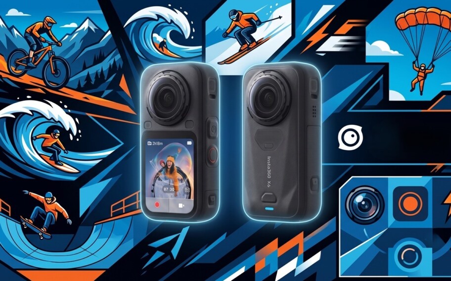 Insta360 X6 debería ser más pequeña y liviana con grabación de 8K a 50 FPS