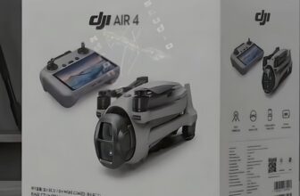 La supuesta caja del dron DJI Air 4 muestra dos cámaras giratorias